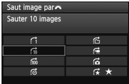 CANON EOS 600D - Sélectionnez la méthode de saut. - 1