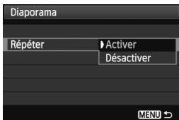 CANON EOS 600D - Configurez [Régler] à votre guise. - 2