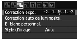 CANON EOS 600D - Onglet [O] - 1