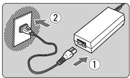 CANON EOS 600D - Utilisation d'une prise secteur - 1