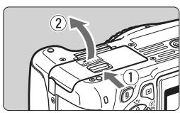 CANON EOS 600D - Installation de la batterie - 1