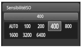 CANON EOS 600D NU - ISO : sensibilité ISO - 3
