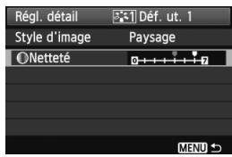 CANON EOS 600D NU - Sélectionnez le style d'image de base. - 2