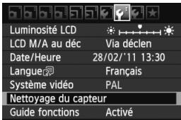 CANON EOS 600D NU - Nettoyage automatique du capteur - 1