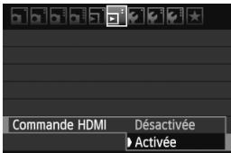 CANON EOS 600D NU - Utilisation des téléviseurs hdmicec - 1