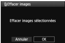 CANON EOS 600D NU - Sélectionnez les images à effacer. - 1