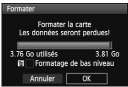 CANON EOS 600D NU - Sélectionnez [formater]. - 1