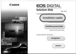 CANON EOS 600D NU - Installation des logiciels - 2