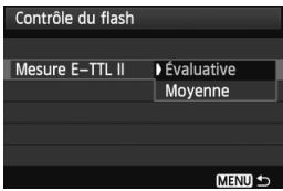 CANON EOS 600D NU - Modes de mesure e-ttl II - 1