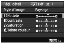CANON EOS 600D NU - Sélectionnez le style d'image de base. - 1