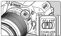 CANON EOS 600D NU - Montage de l'objectif - 3
