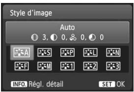 CANON EOS 600D NU - Style d'image - 2