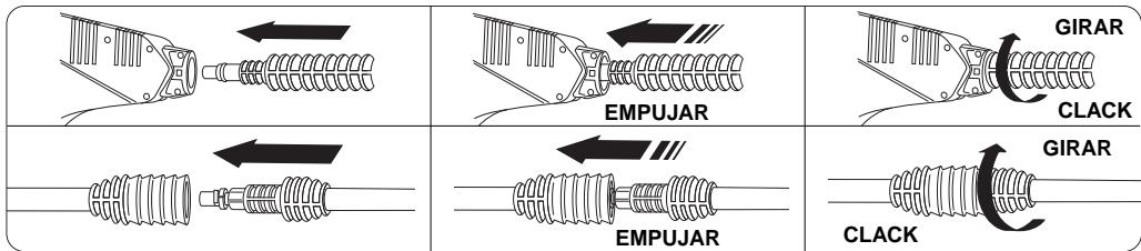SISTEMA WASH MASTER 1600 TSS - CONEXION DE LA MANGUERA DE JARDIN - 5