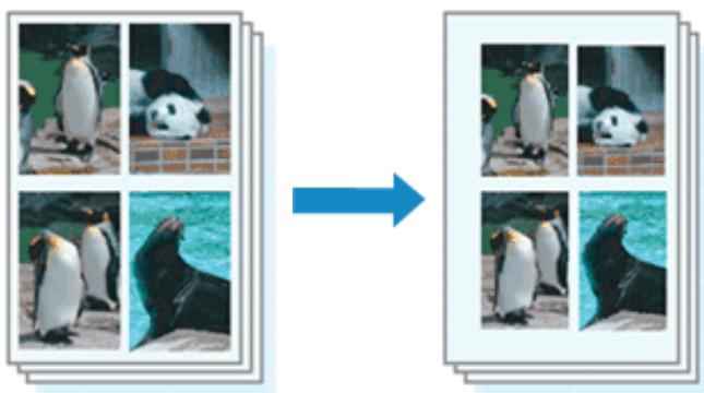 CANON PIXMA MG2555 - Définition de la marge d'agrafage - 1