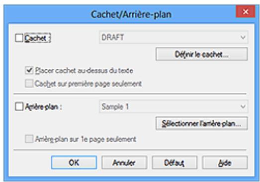 CANON PIXMA MG2555 - Enregistrement d'un nouveau cachet - 2