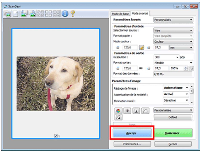CANON PIXMA MG3150 - Cliquez sur Aperçu. - 1