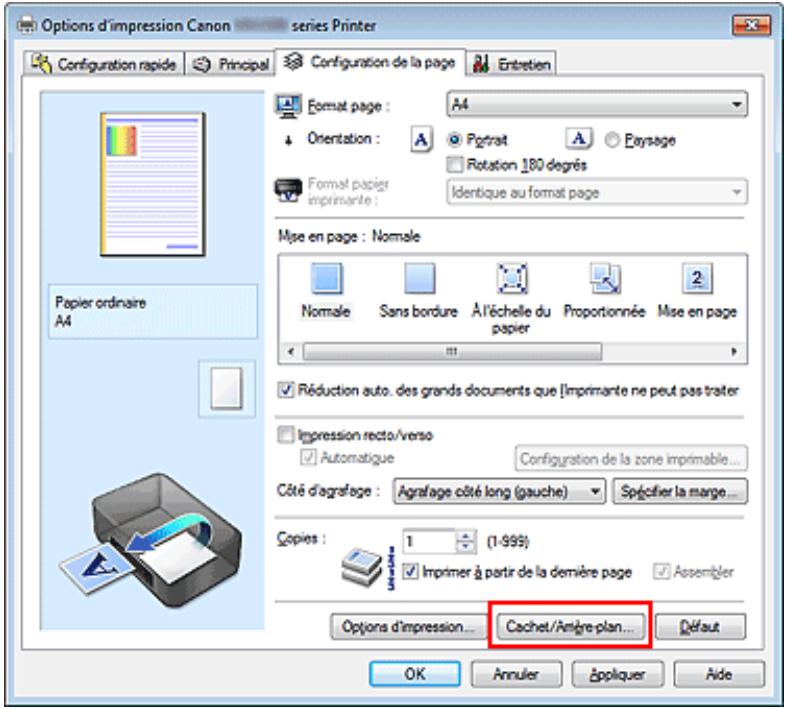 CANON PIXMA MG3150 - Enregistrement d'un nouveau cachet - 1