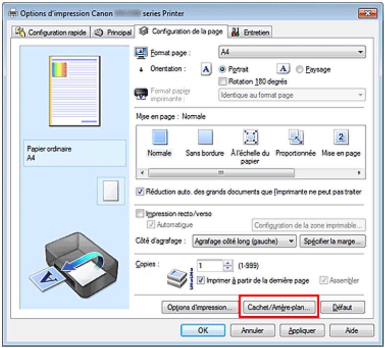 CANON PIXMA MG3150 - Enregistrement d'un nouvel arrêté-plan - 1