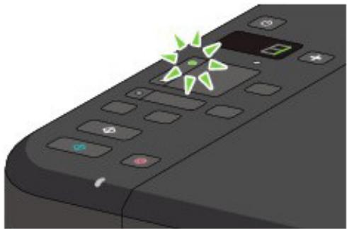 CANON PIXMA MG3150 - Vérification que la machine est sous tension - 1