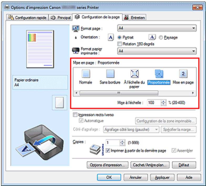 CANON PIXMA MG3150 - Impression proportionnée - 2