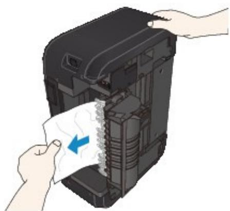 CANON PIXMA MG3150 - Retirez doucement le papier coincide. - 1