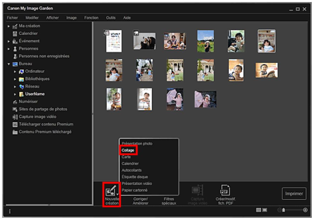 CANON PIXMA MG3150 - Impression de collages - 2