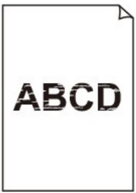 CANON PIXMA MG3150 - Aucun résultat d'impression/L'impression est floue/Les couleurs ne sont pas fidèles/Traces blanches - 1