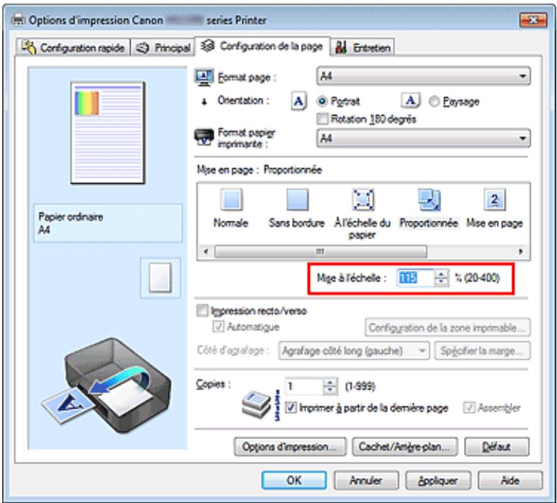 CANON PIXMA MG3150 - Impression proportionnée - 4