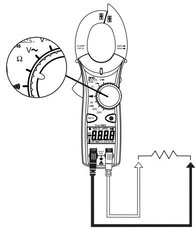 IDEAL 61-744 - Mesure de la résistance (ohms) : - 1