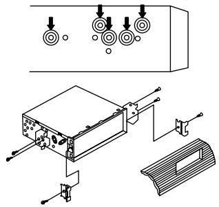 VDO DAYTON CD 1204 - MONTAGE ARRIÈRE JIN (méthode B) - 1