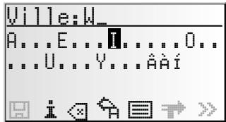 VDO DAYTON MS 4200 - Saisie de lettres - 1