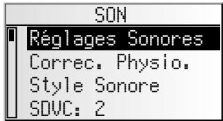 VDO DAYTON MS 4200 - Réglage du son - 1