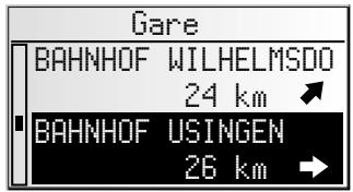 VDO DAYTON MS 4200 - Lieux publics proches de la position actuelle du vehicule - 1