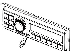 AMS CT410 - Charger/ sorting la clé USB - 1