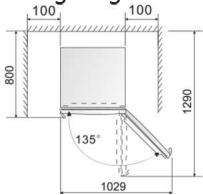 BRANDT BFC644YNW - Ventilation of appliance - 2