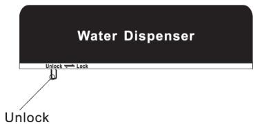 BRANDT BFC644YNW - - Réception de l'eau - 2
