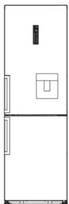 BRANDT BFC644YNW - Display controls - 1