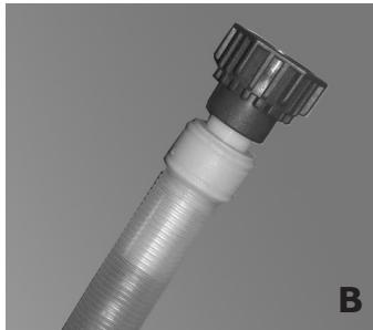 WHIRLPOOL AWE6235 - Tuyau d'arrivée d'eau (tuyaux) (fig. A, B ou C - dépend du modele) - 2