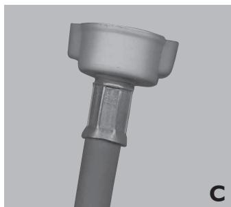 WHIRLPOOL AWE6235 - Tuyau d'arrivée d'eau (tuyaux) (fig. A, B ou C - dépend du modele) - 3