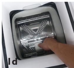 WHIRLPOOL AWE6235 - Chargement du linge - 4