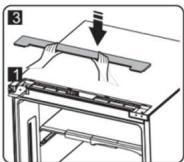 BRANDT BFC644ZNX - Inversion du sens d'ouverture de la porte - 23