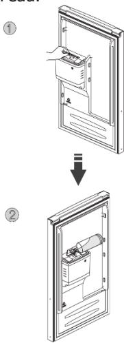 BRANDT BFC644ZNX - - Remplir le réservoir - 1