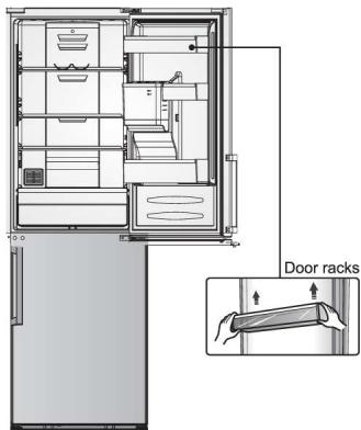 BRANDT BFC644ZNX - Reversing the door - 1