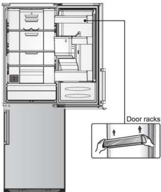 BRANDT BFC644ZNX - Inversion du sens d'ouverture de la porte - 1