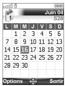 MITSUBISHI TELECOM M430I - Les actions suivantes sont disponibles : - 4