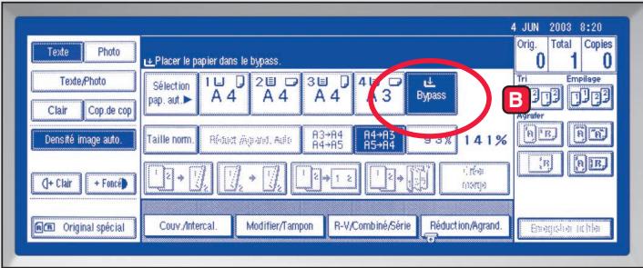 NASHUATEC COPIER SUR LES MULTIFONCTIONNELS - Choix du magasin papier - 2