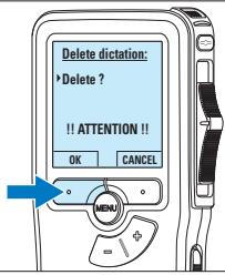 PHILIPS LFH9399 - Delete a file - 4
