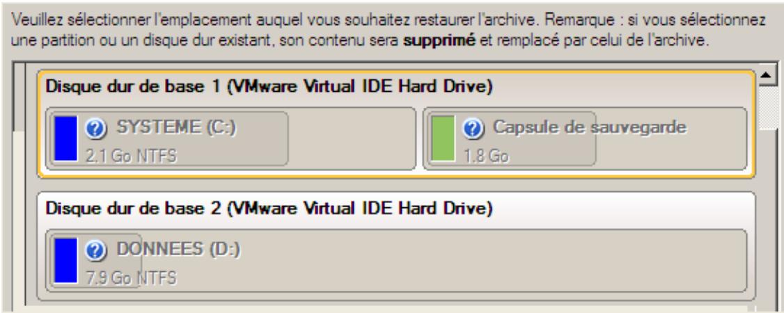 PARAGON SOFTWARE PARTITION MANAGER 10 PROFESSIONAL - Restaurer une partition systeme depuis un lecteur RESEAU - 9