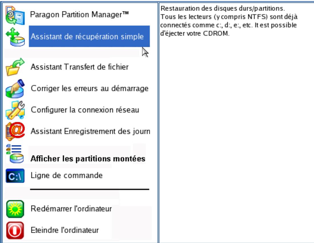 PARAGON SOFTWARE PARTITION MANAGER 10 PROFESSIONAL - Programme principal - 10