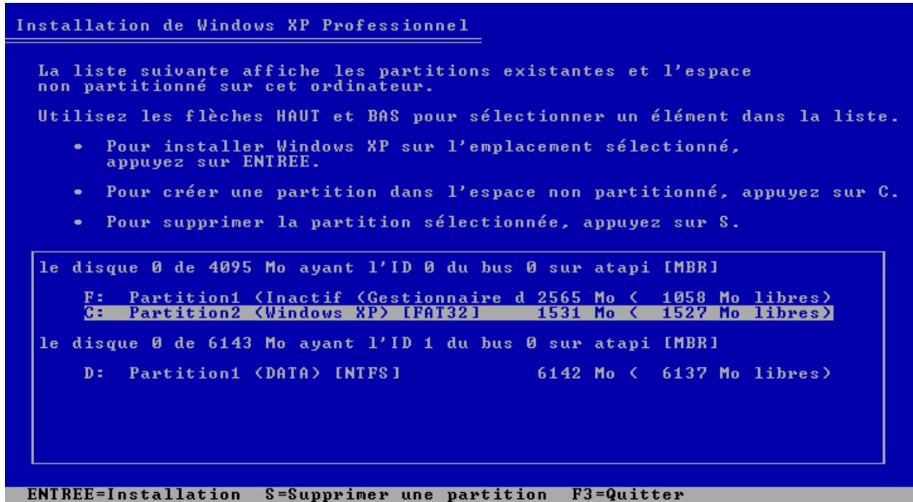 PARAGON SOFTWARE PARTITION MANAGER 10 PROFESSIONAL - D'où souhaitez-vous installer un système d'exploitation ? - 6